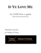 If Ye Love Me SATB choral sheet music cover
